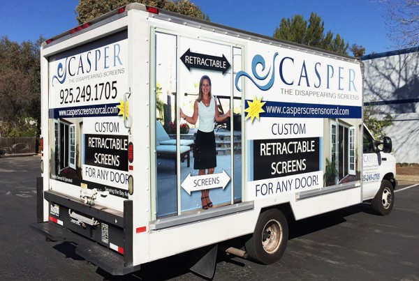 Vehicle wrap designed and installed in Pleasanton