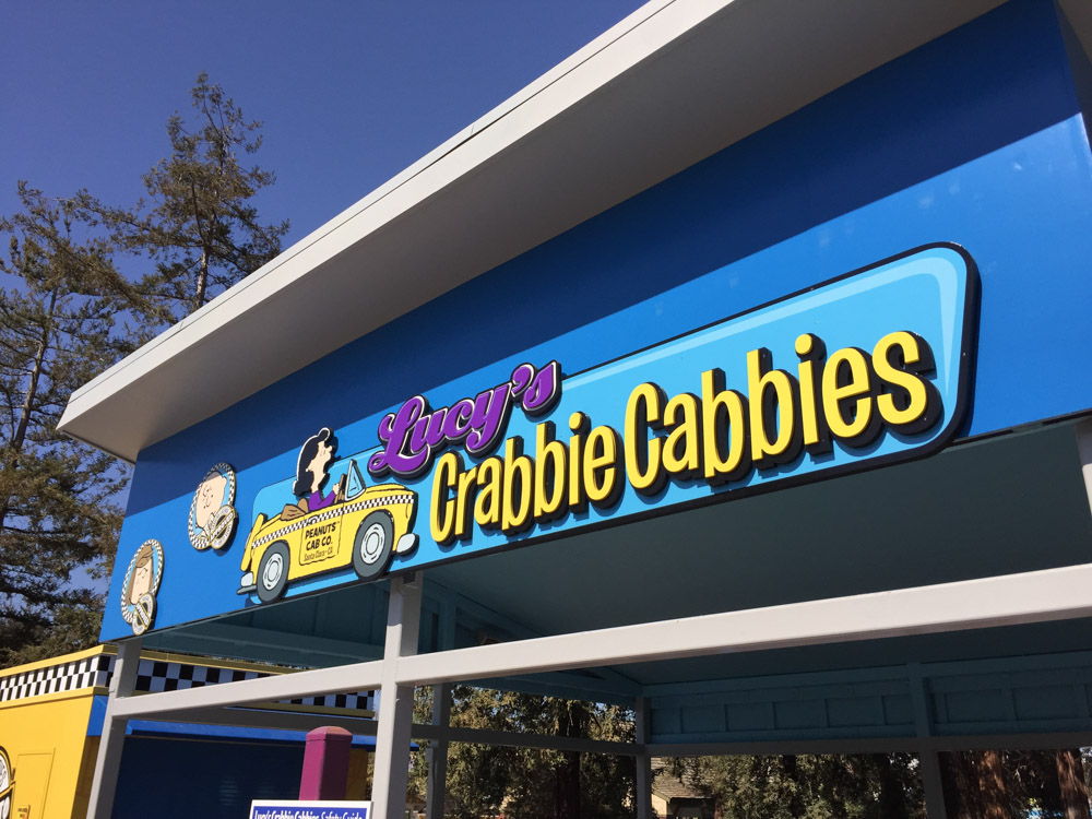 Theme Park Signs designed and installed by Bennett Graphics in Pleasanton, CA