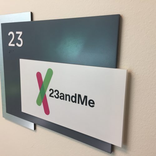 interior wayfinding 23andMe